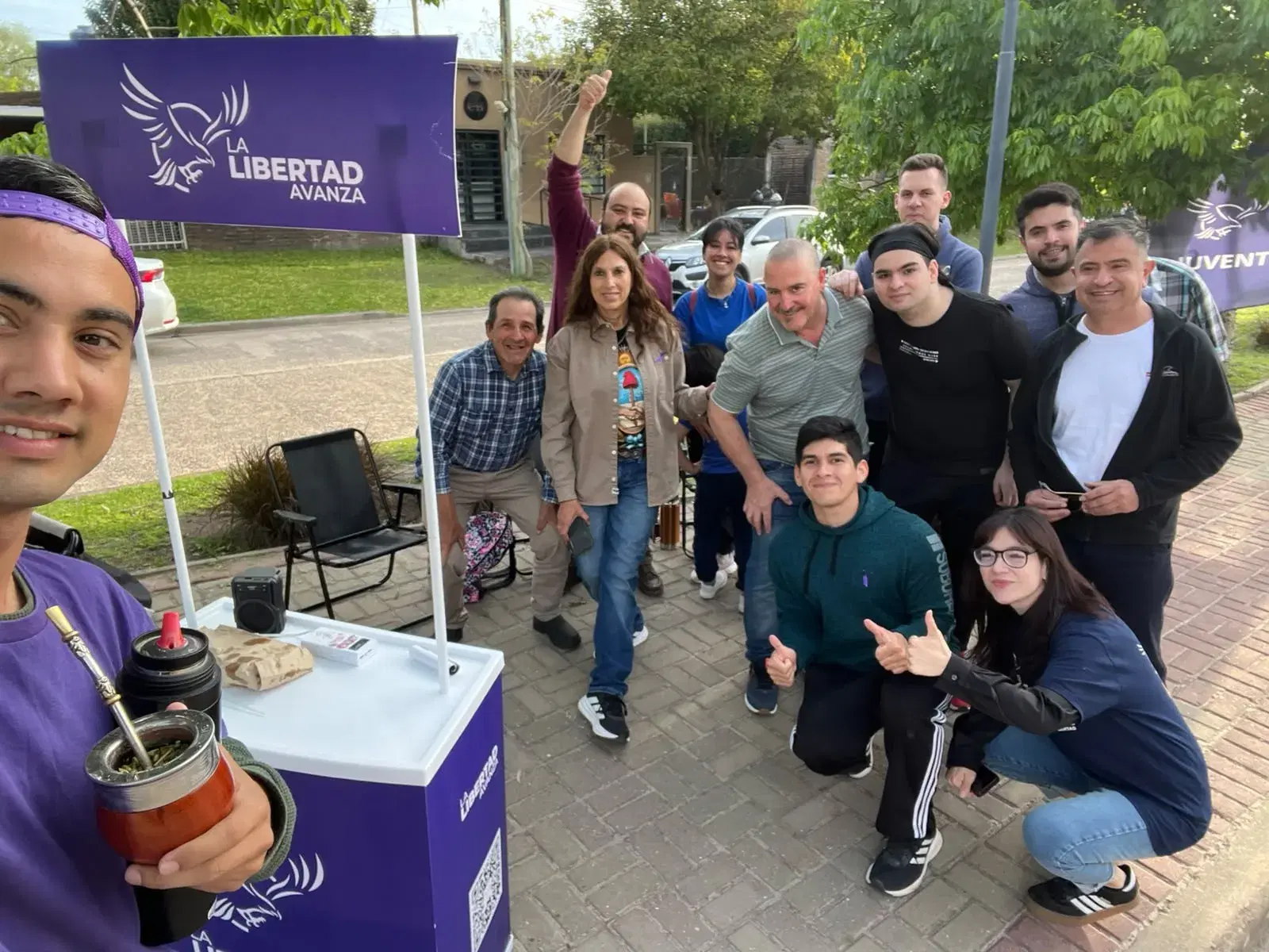 La Libertad Avanza comienza a movilizarse en La Paz de cara a las elecciones de 2027